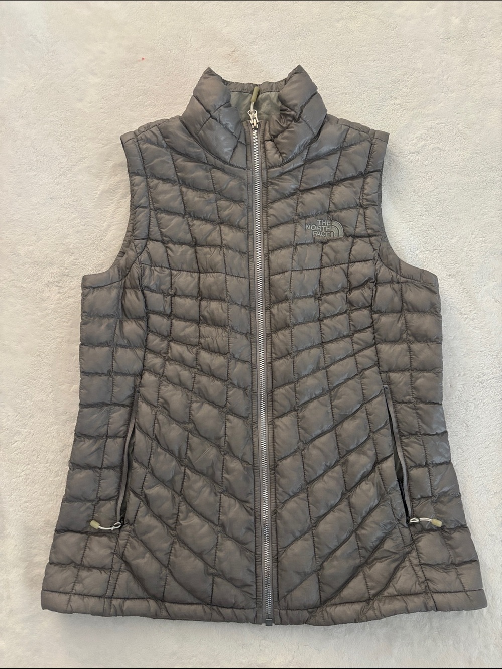 The North Face Women's Quilted Packable Vest - Charcoal Gray